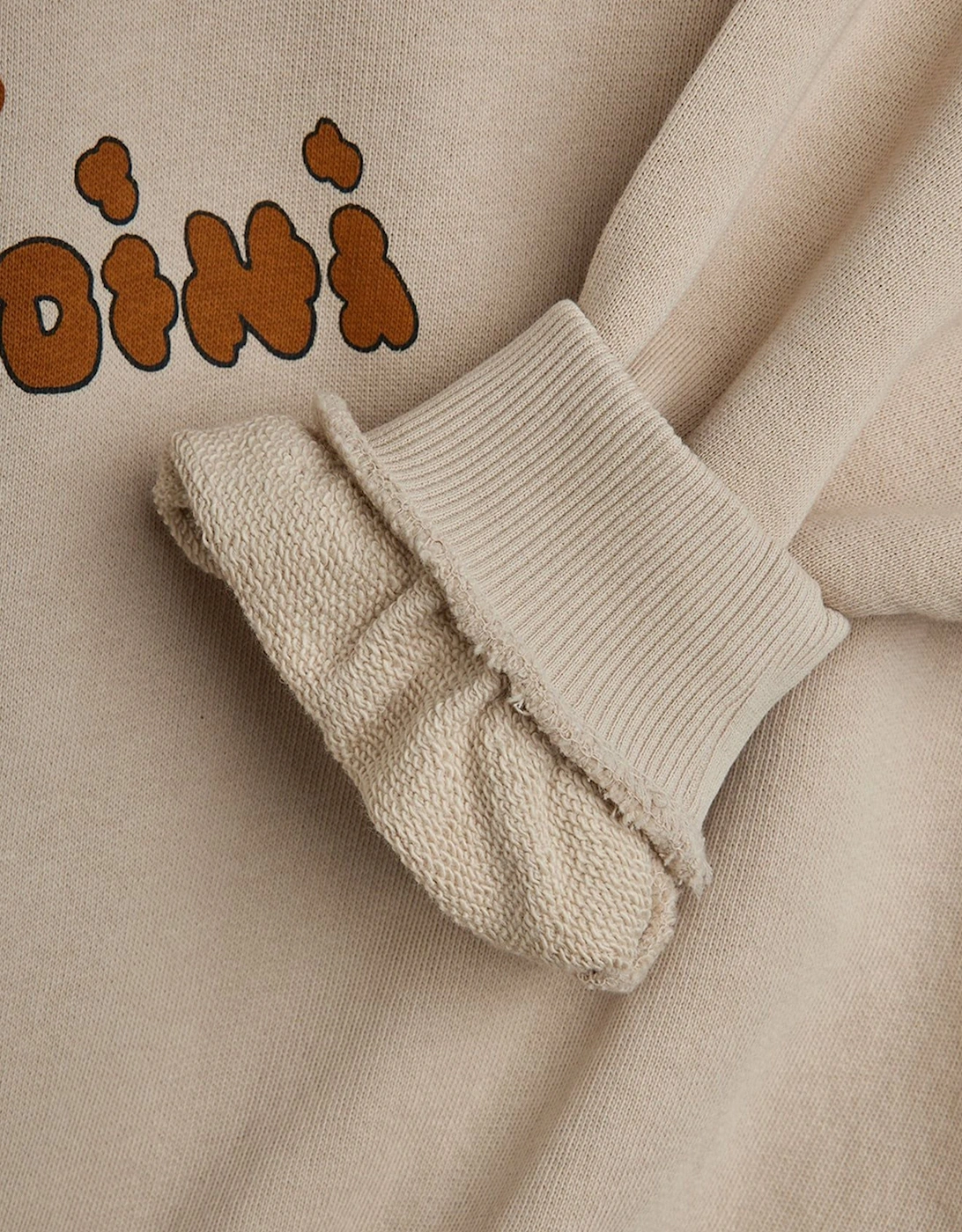 Kids Doggies Sweatshirt in Beige