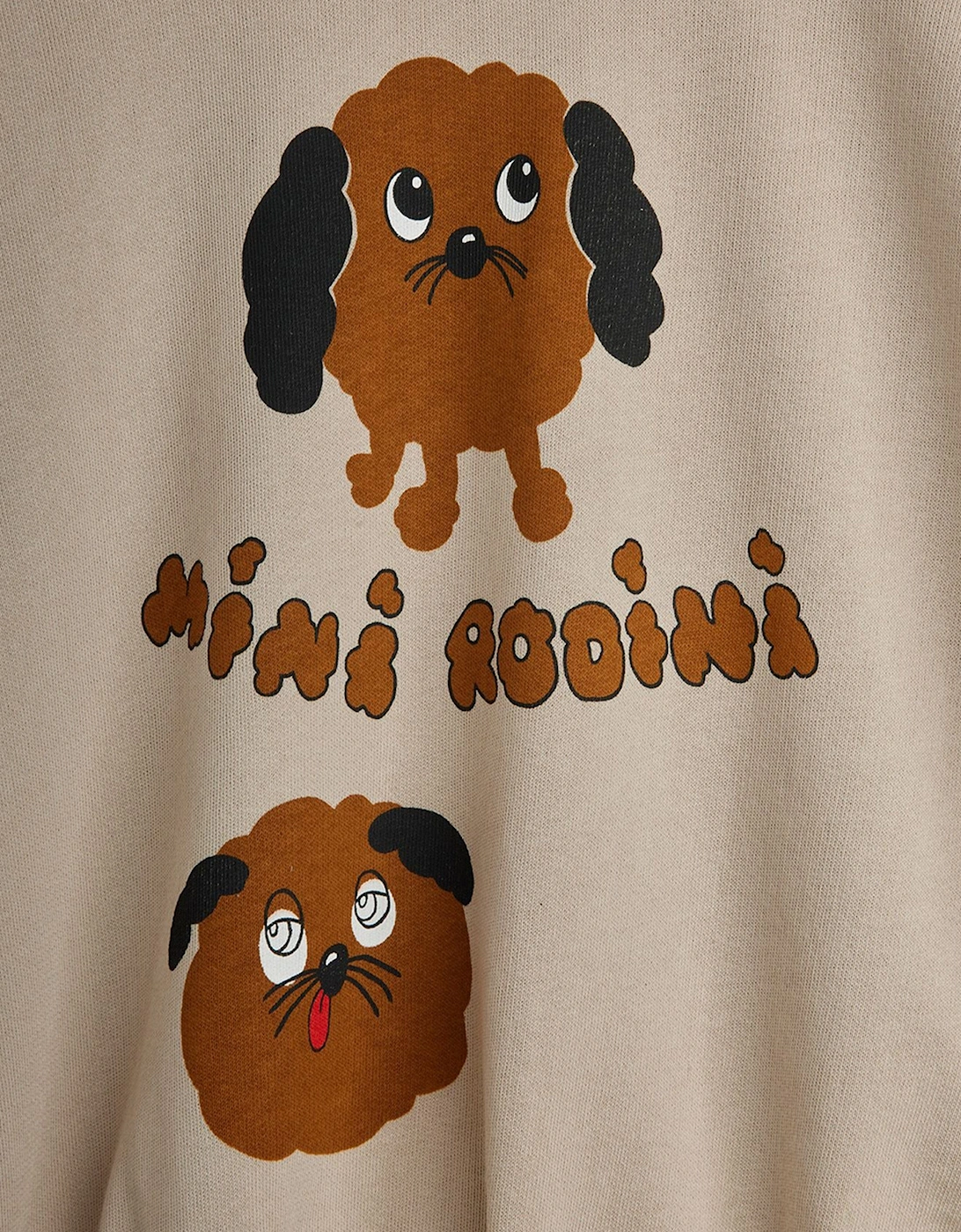 Kids Doggies Sweatshirt in Beige