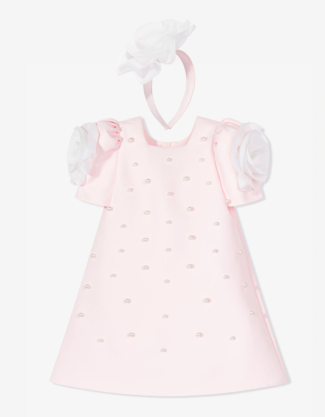 Girls Flower Occasion Dress in Pink