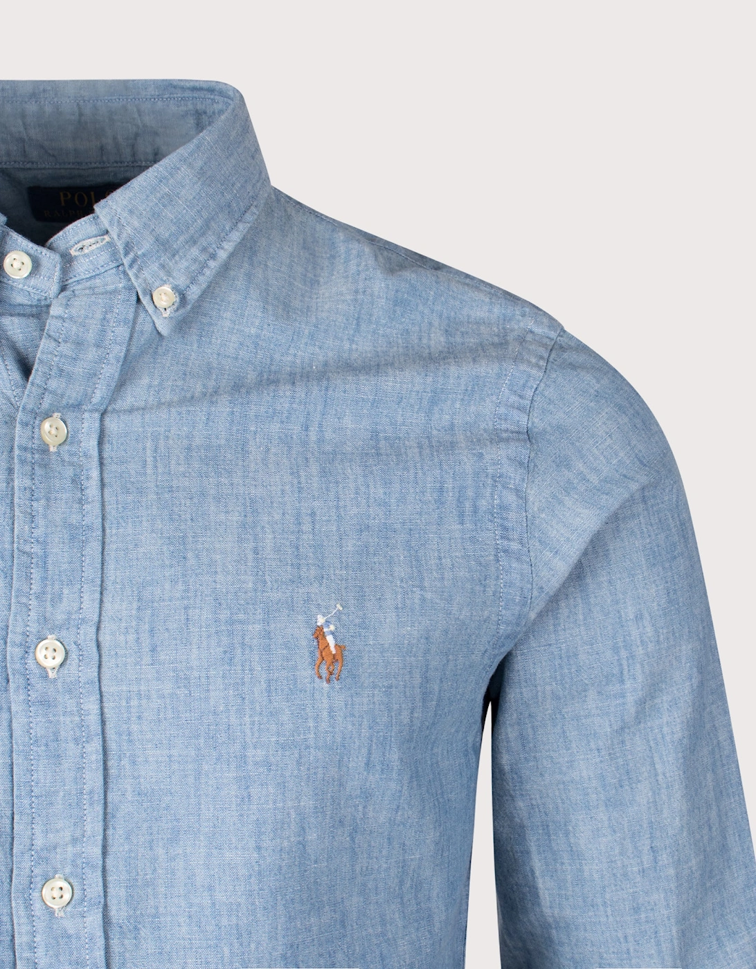 Slim Fit Chambray Shirt