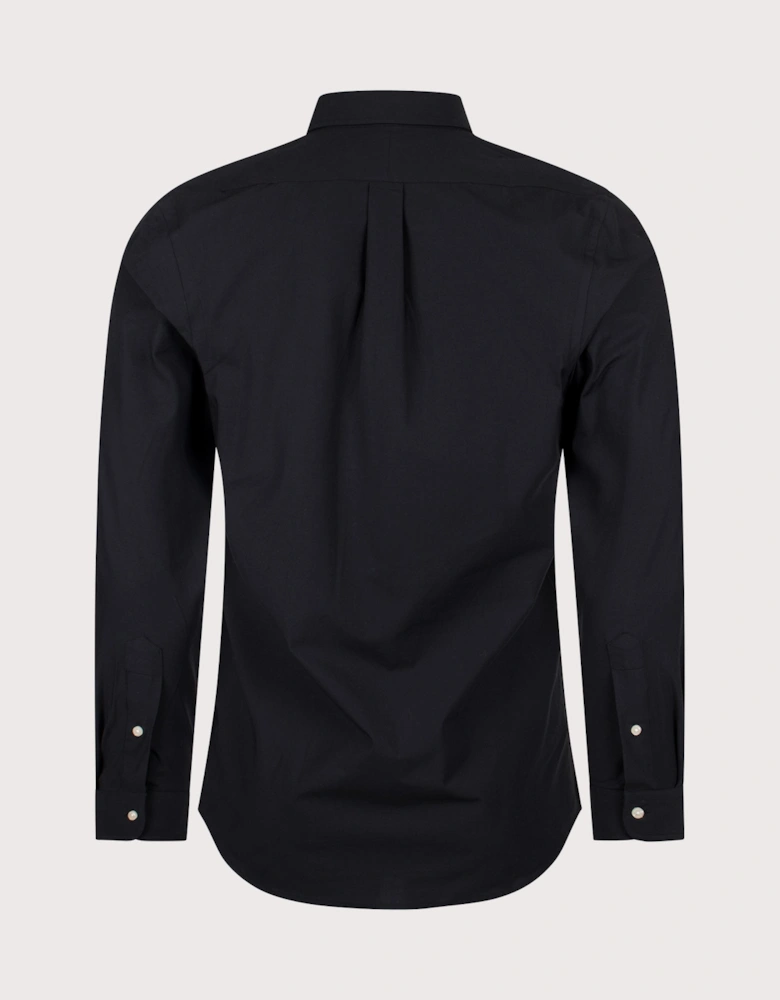Slim Fit Stretch Poplin Shirt