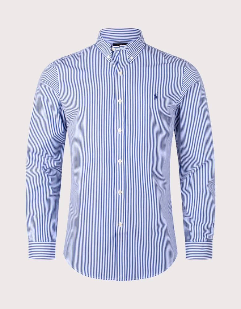 Slim Fit Stretch Poplin Shirt