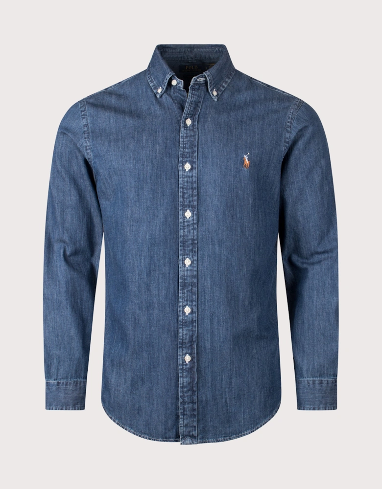 Slim Fit Denim Shirt