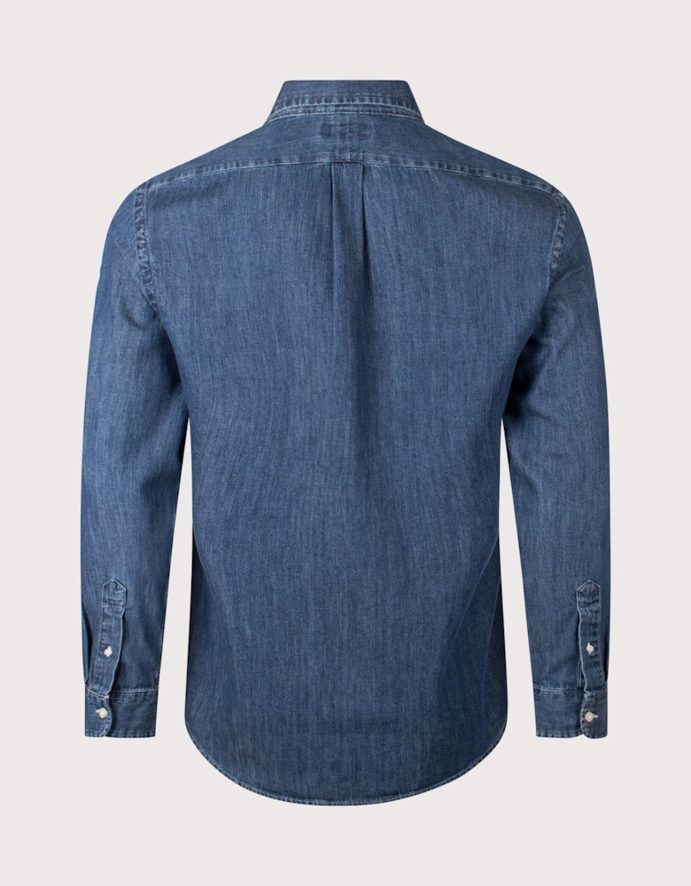 Slim Fit Denim Shirt