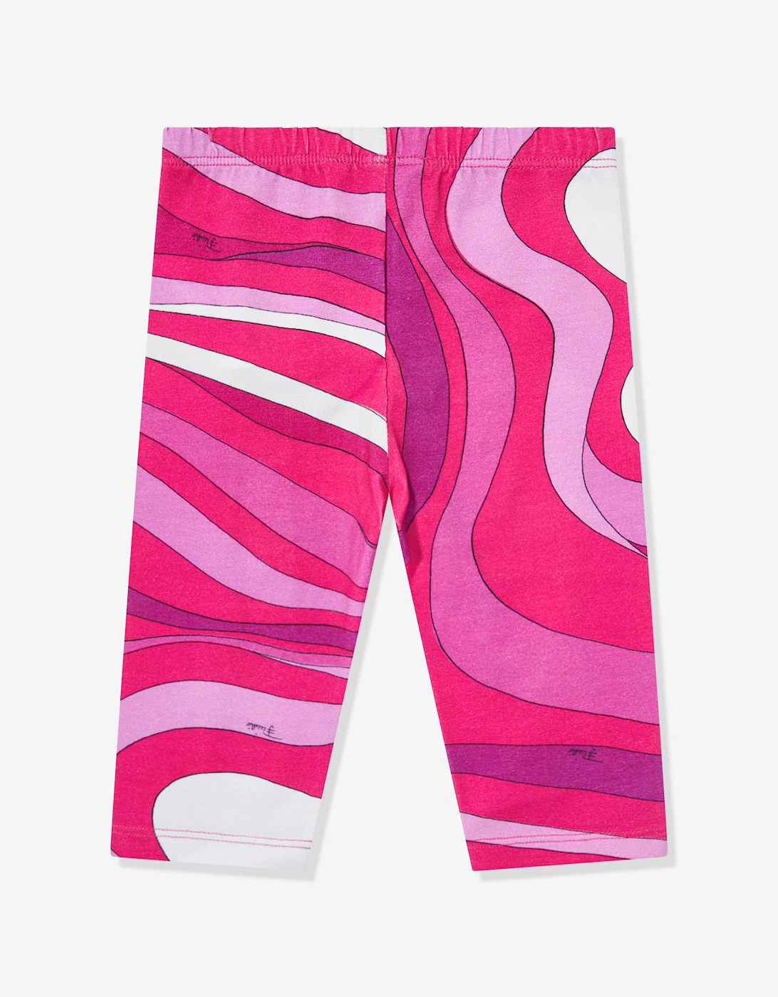 Baby Girls Cotton Leggings in Pink