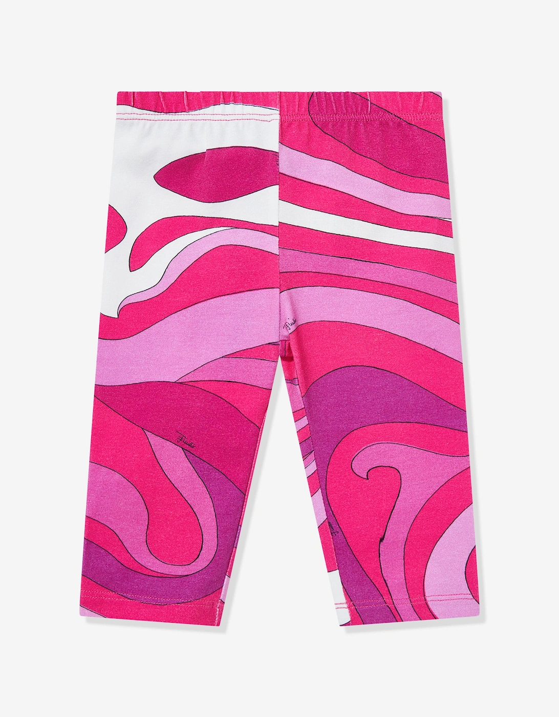 Baby Girls Cotton Leggings in Pink, 5 of 4