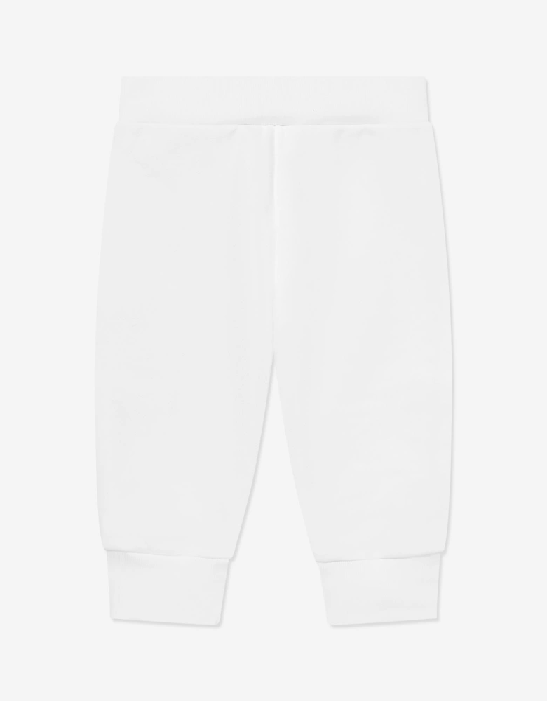 Baby Logo joggers in White