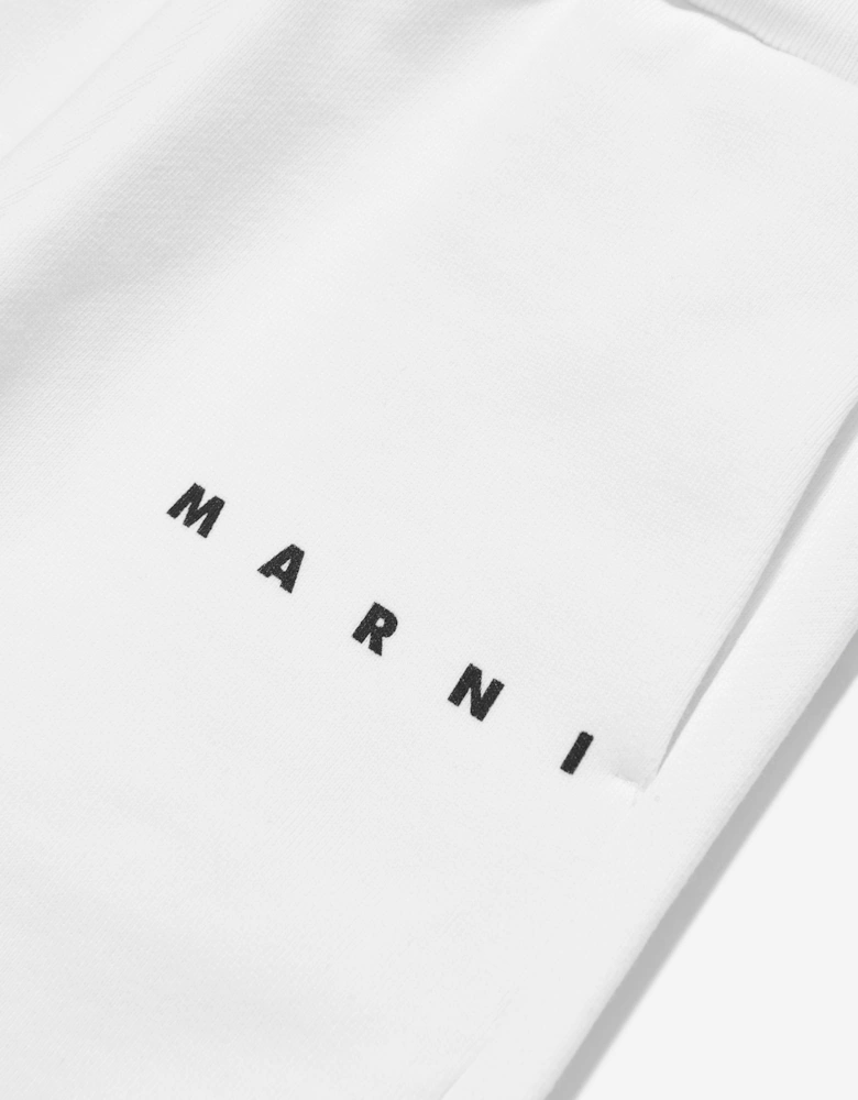 Baby Logo joggers in White