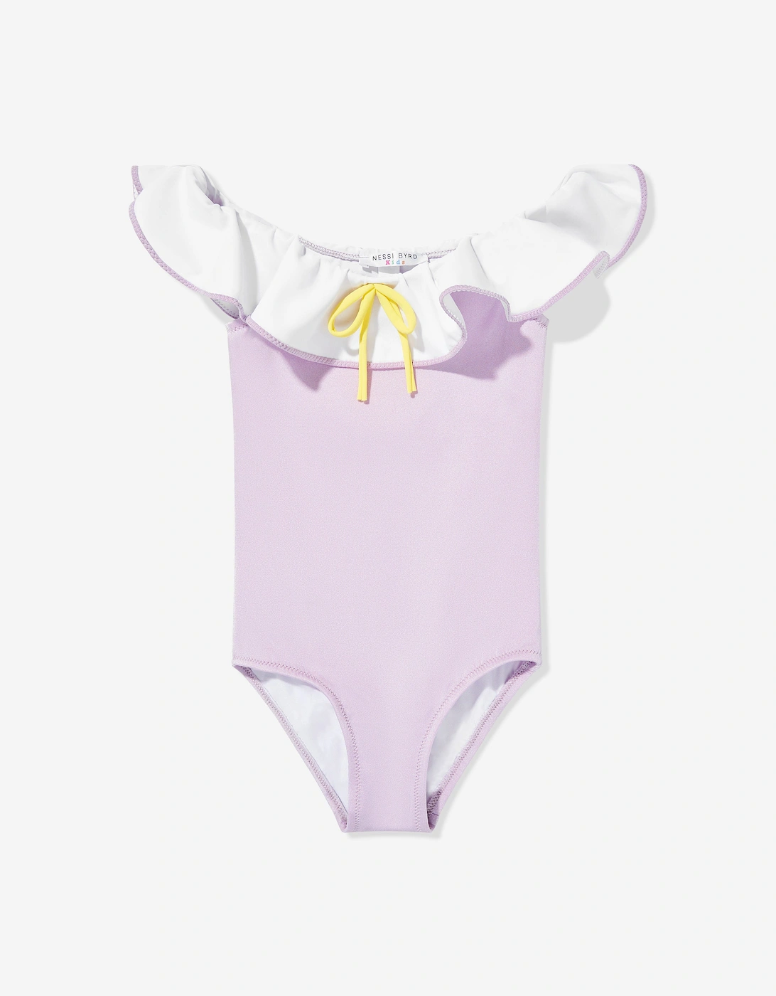 Girls Britton Swimsuit in Purple, 5 of 4