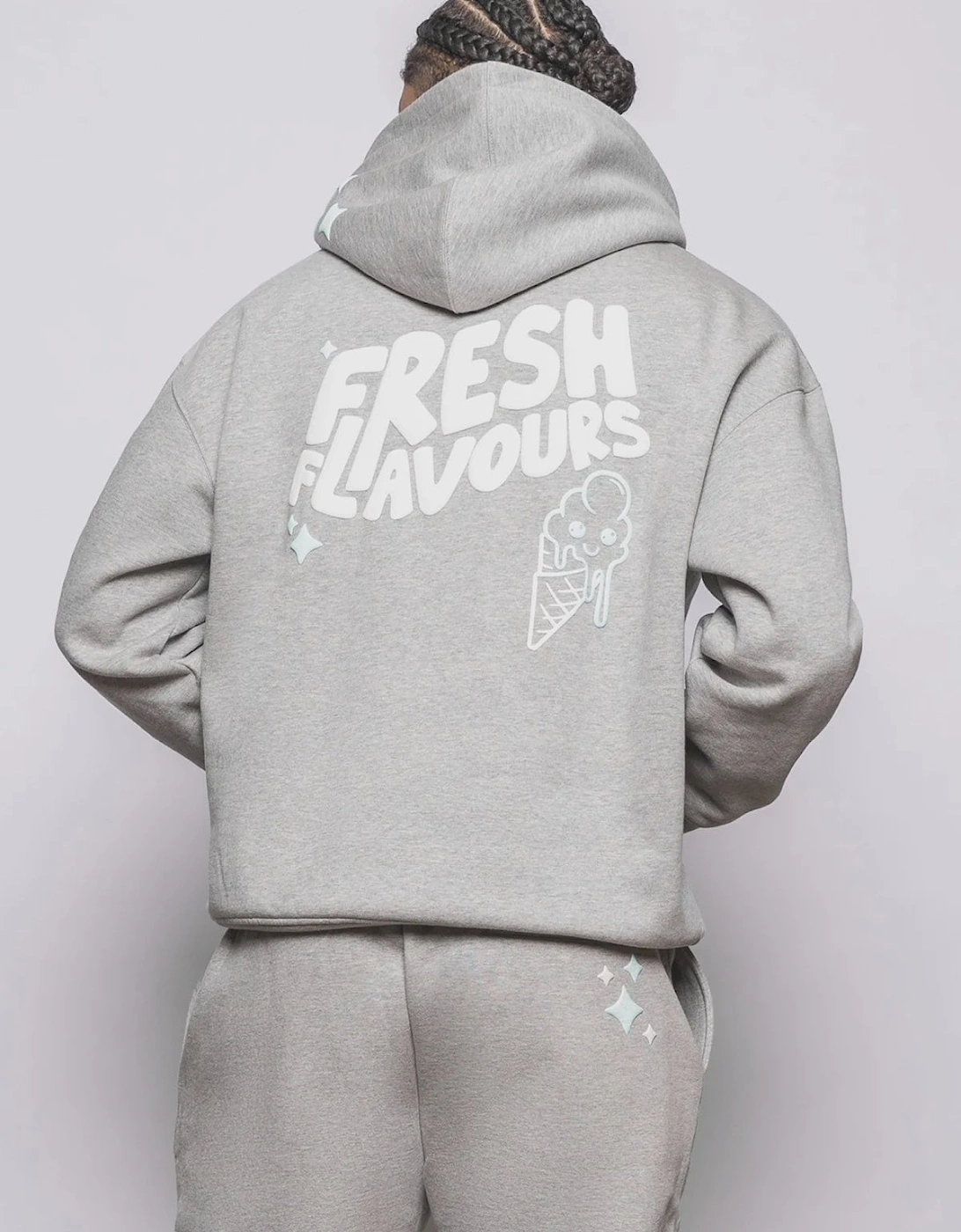 Fresh Flavours  Hoodie - Marl Grey, 9 of 8