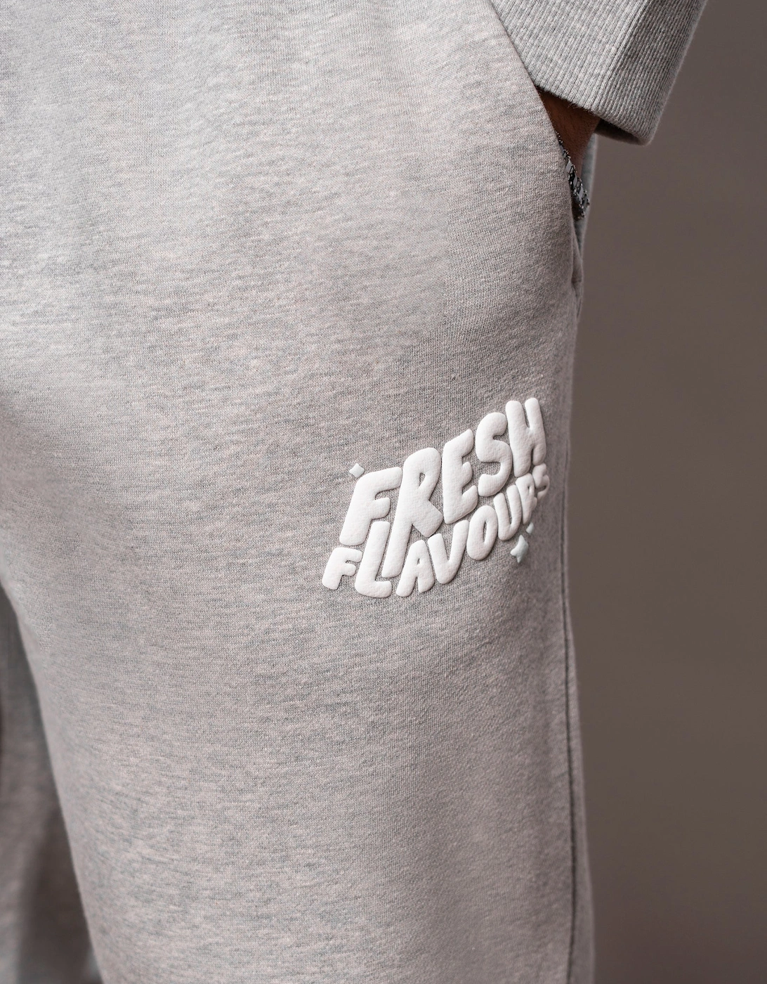 Fresh Flavours Joggers - Marl Grey