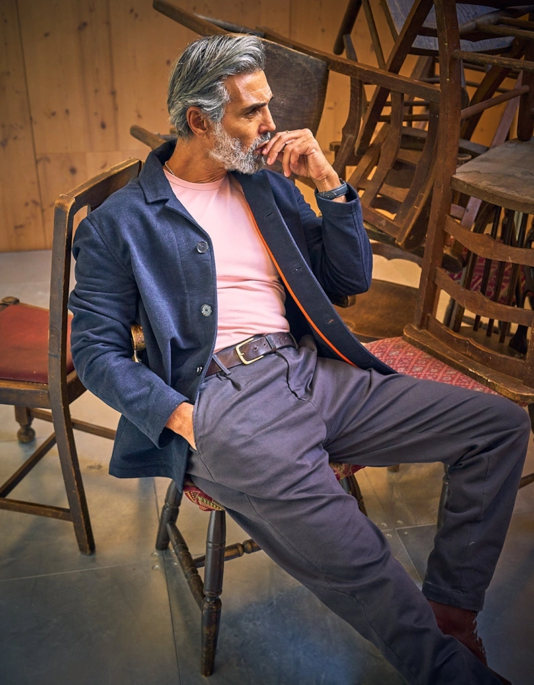 Crispin Superflex Chino - Grey