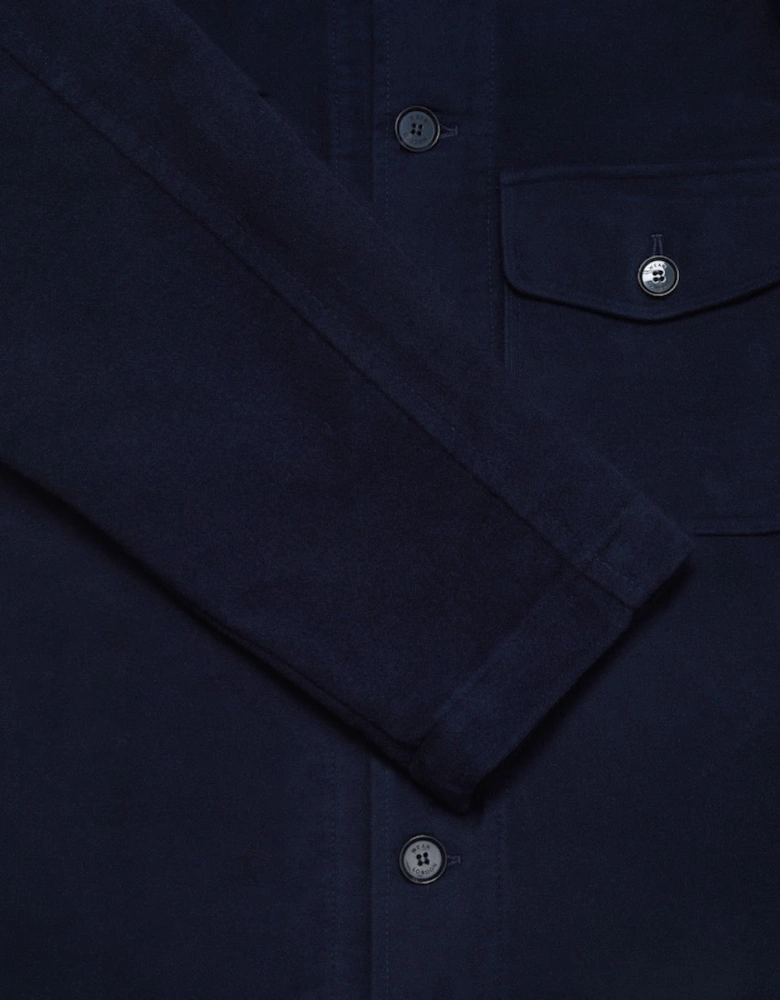 Goring Jacket - Navy Moleskin