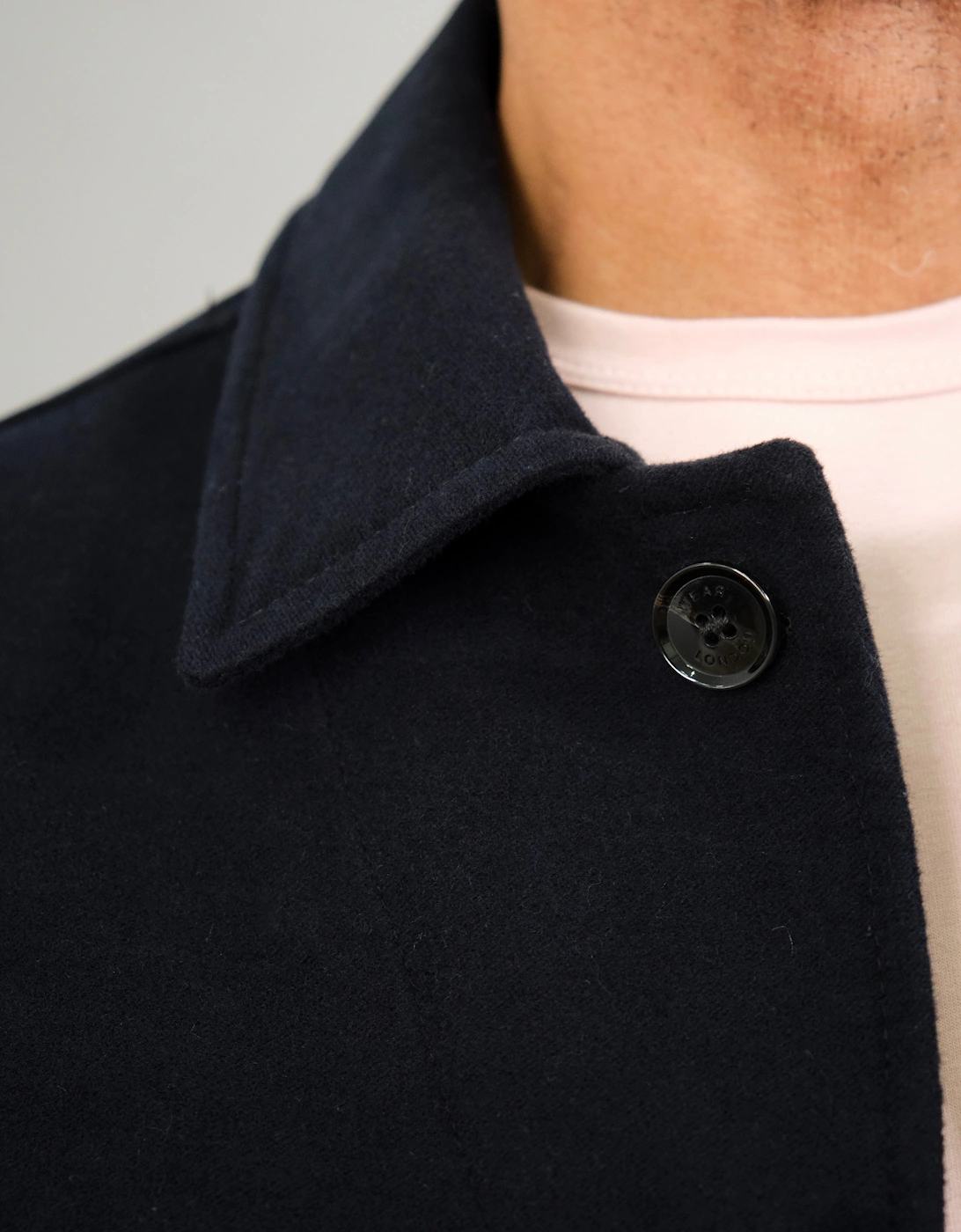Goring Jacket - Navy Moleskin