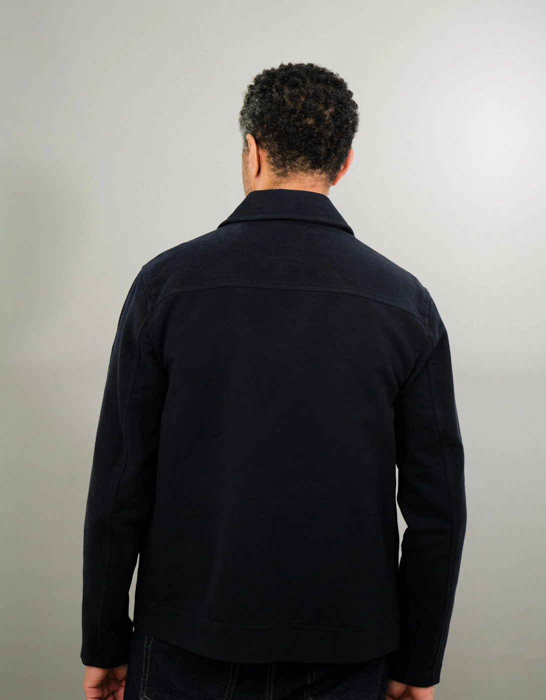 Goring Jacket - Navy Moleskin
