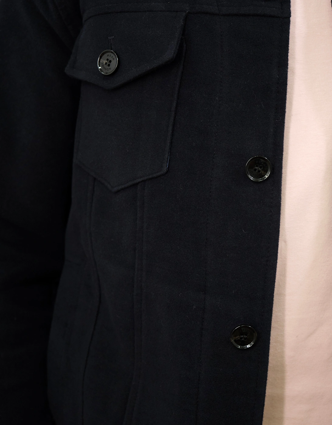 Goring Jacket - Navy Moleskin