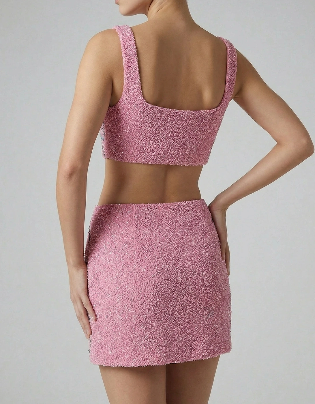 Daisy Mirage Mini Skirt in Pink