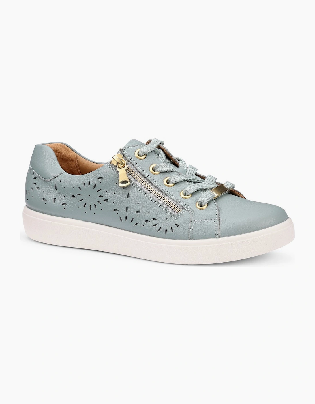 Hotter Women's Grey Wonder Trainers - Size: 6.5