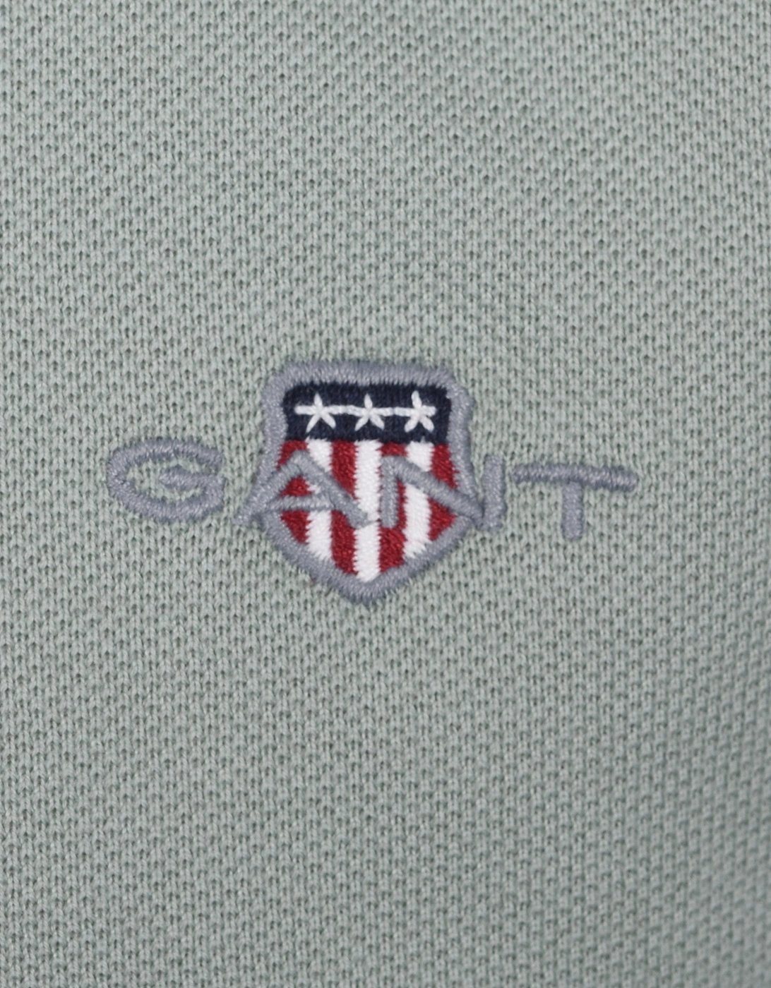 REG SHIELD SS PIQUE POLO SHIRT CERAMIC GREY