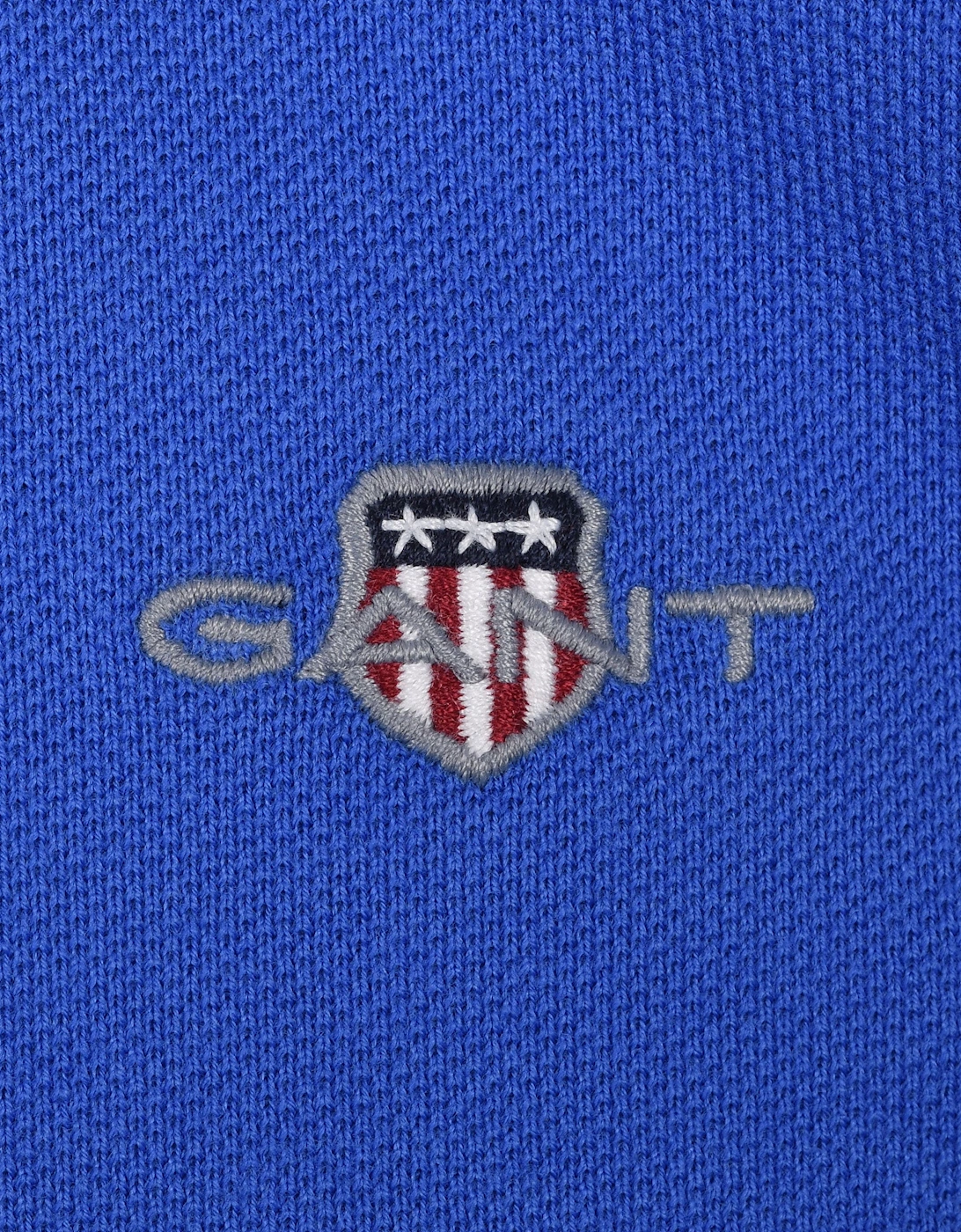 REG SHIELD SS PIQUE POLO SHIRT ROYAL BLUE