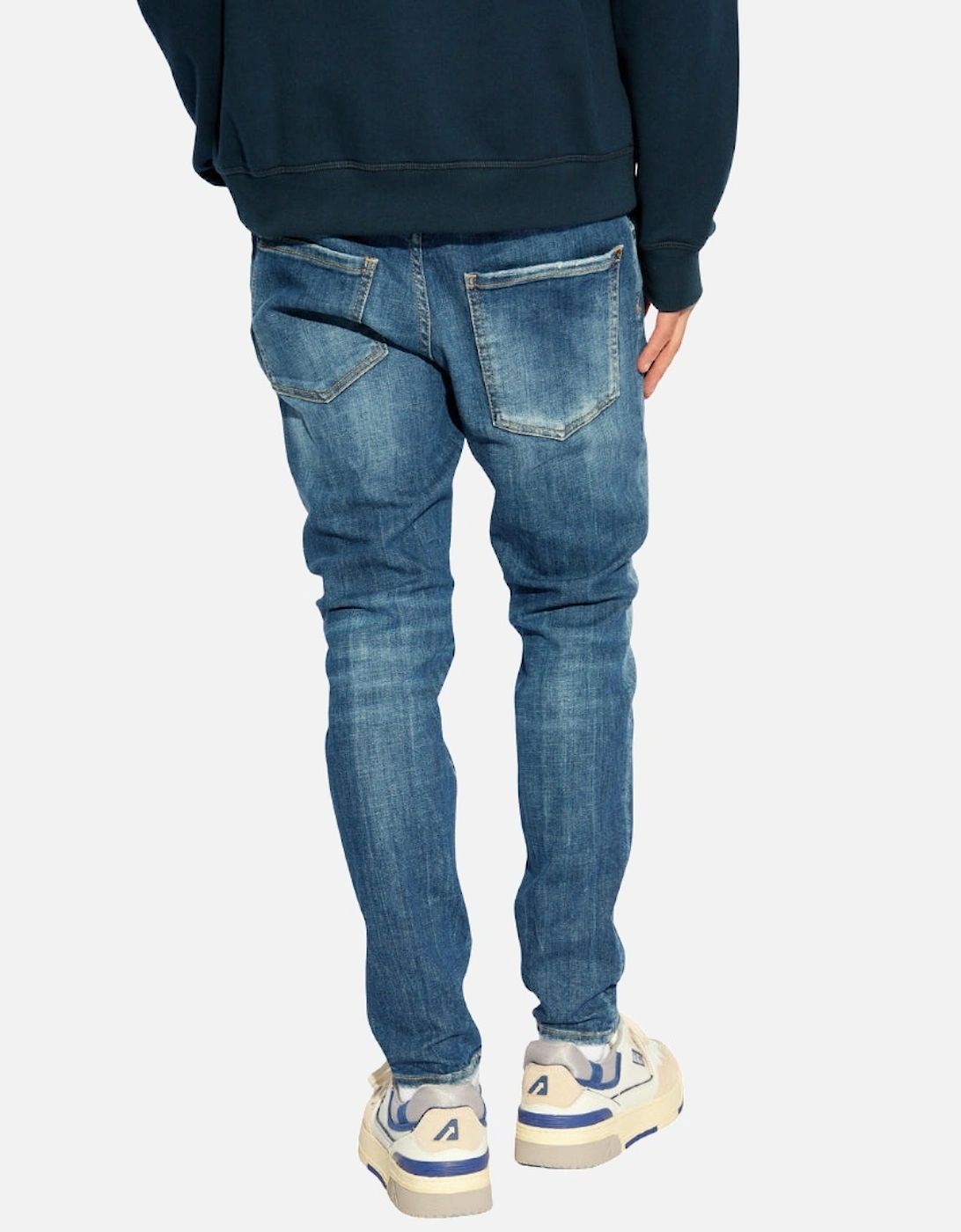 Navy Blue Easy Wash Super Twinky Jeans