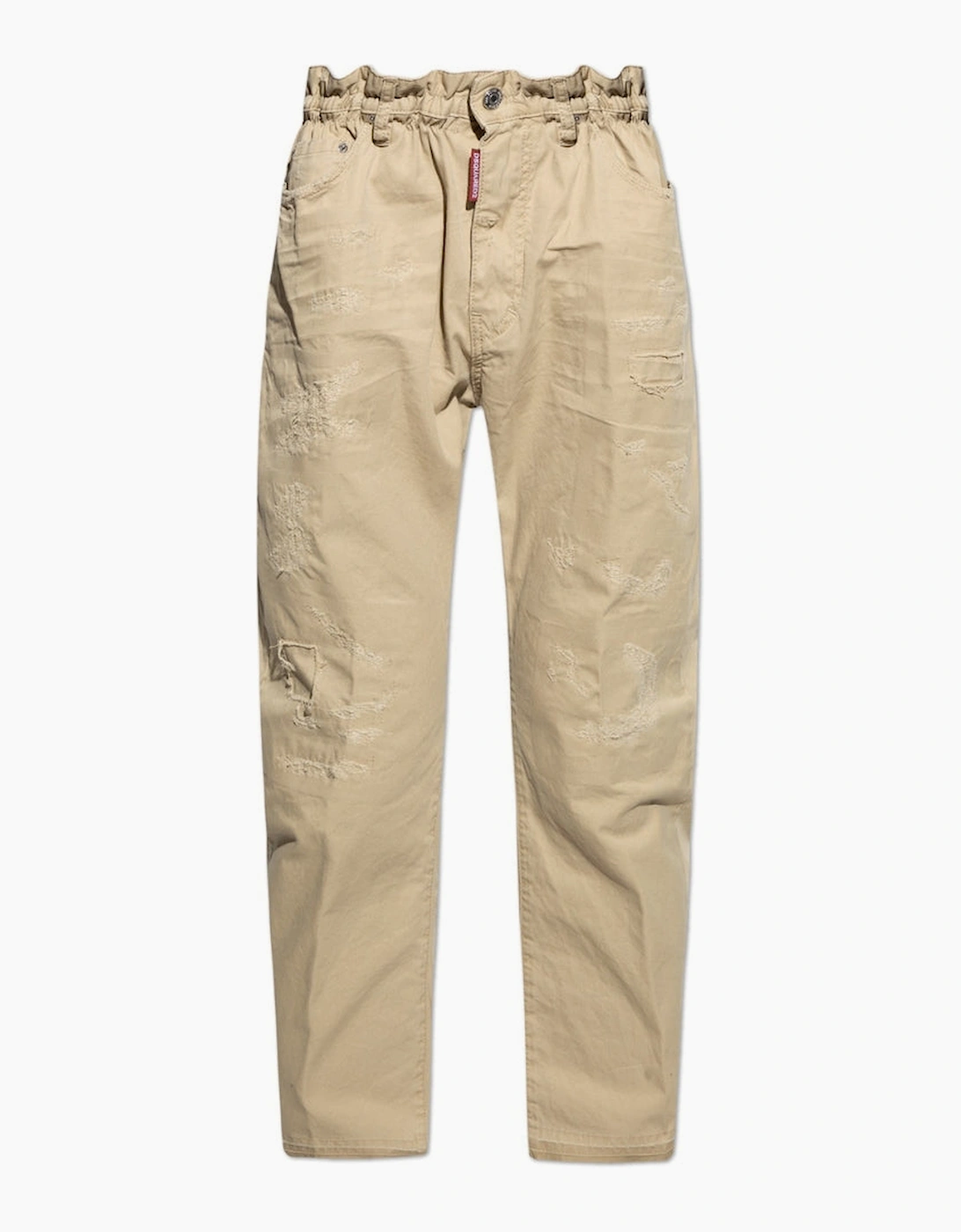 Dsquared2 Men's Tan Beige Trousers Desert  36 W36