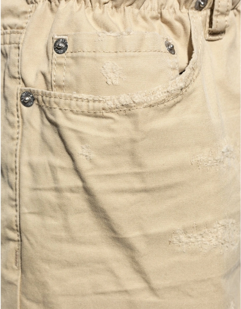 Beige Trousers Desert Tan
