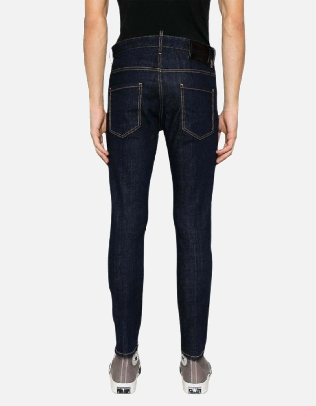 Navy Blue Skater Denim Jeans