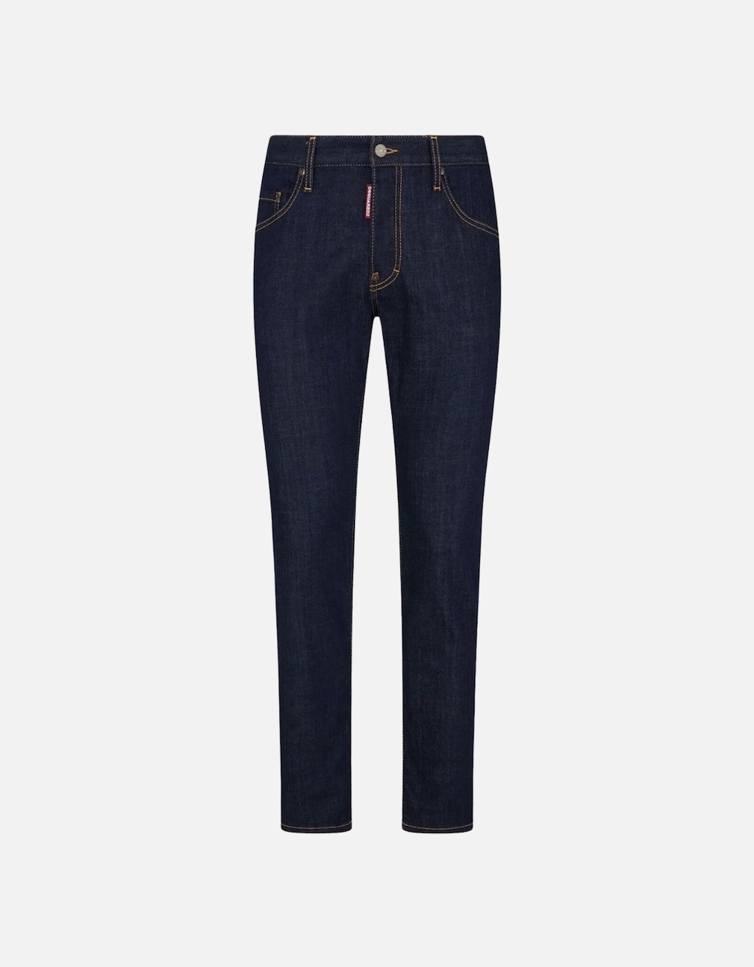 Navy Blue Skater Denim Jeans, 6 of 5