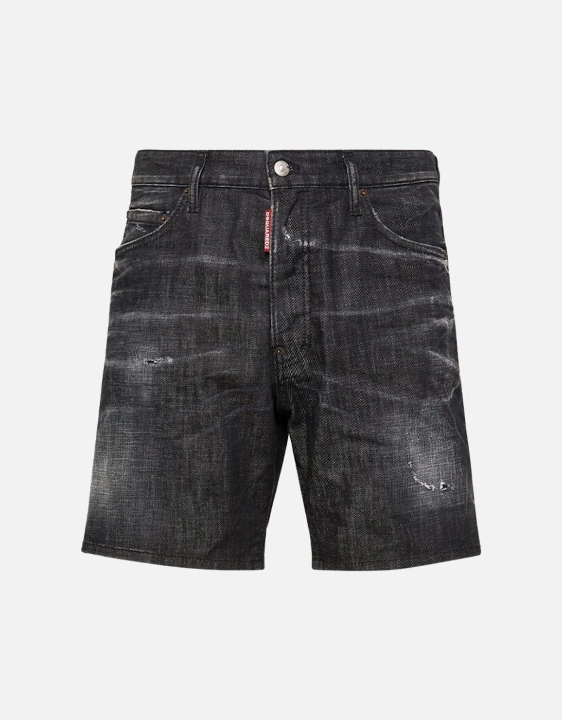 Marine Bermuda Denim Black Shorts, 9 of 8