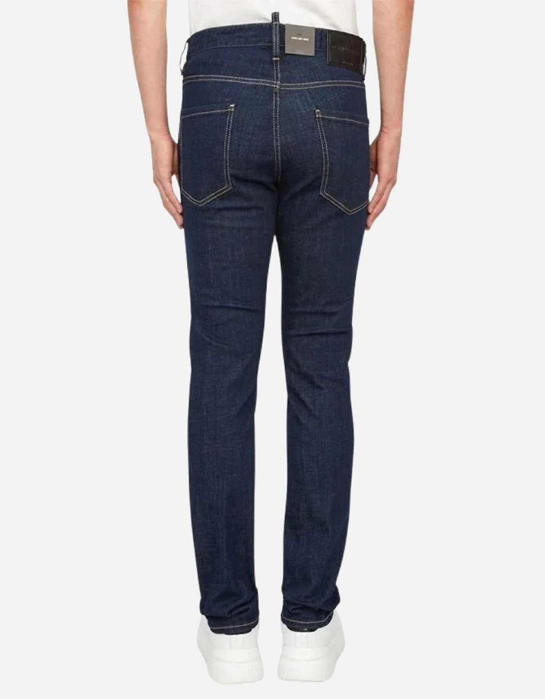Dark Navy Blue Rinse Wash Cool Guy Jeans