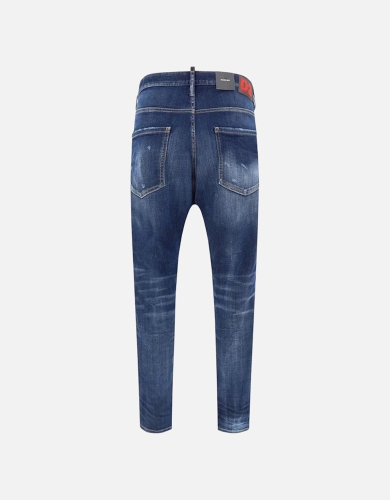 Navy Blue Skater Jeans