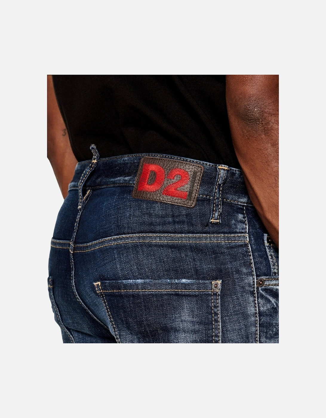 Navy Blue Skater Jeans