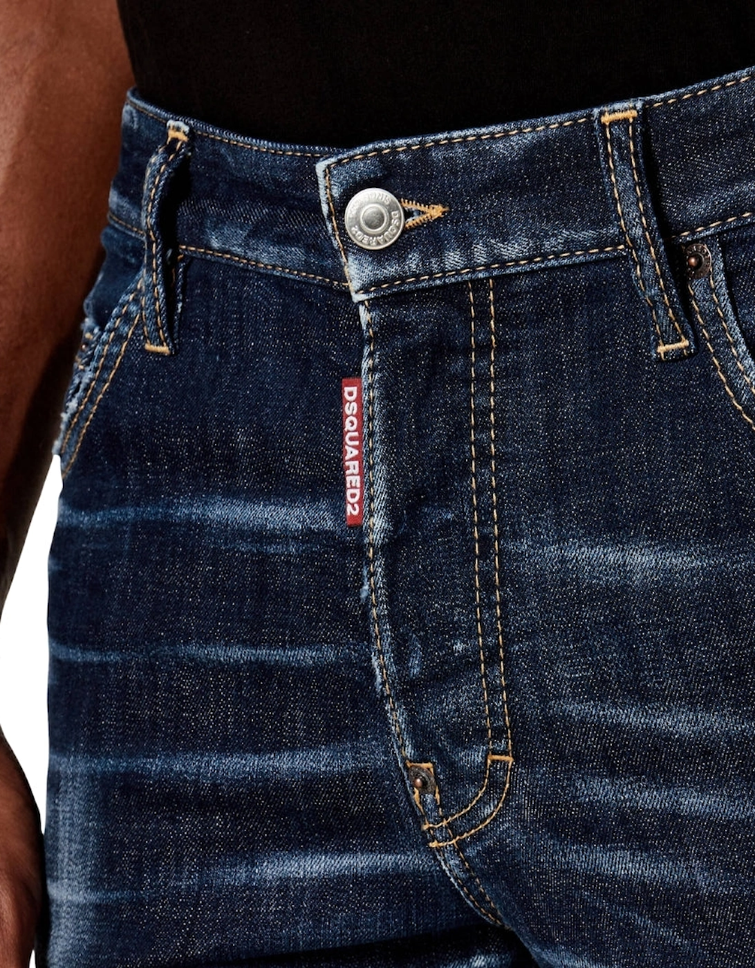 Navy Blue Skater Jeans