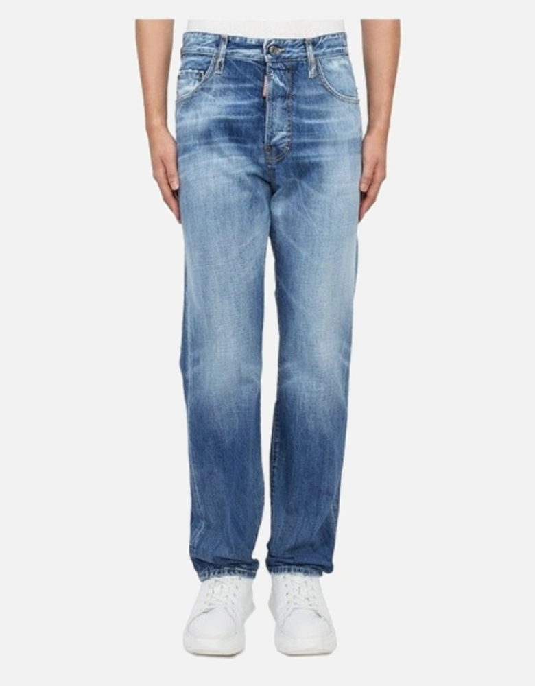 Navy Blue Cool Guy Jeans