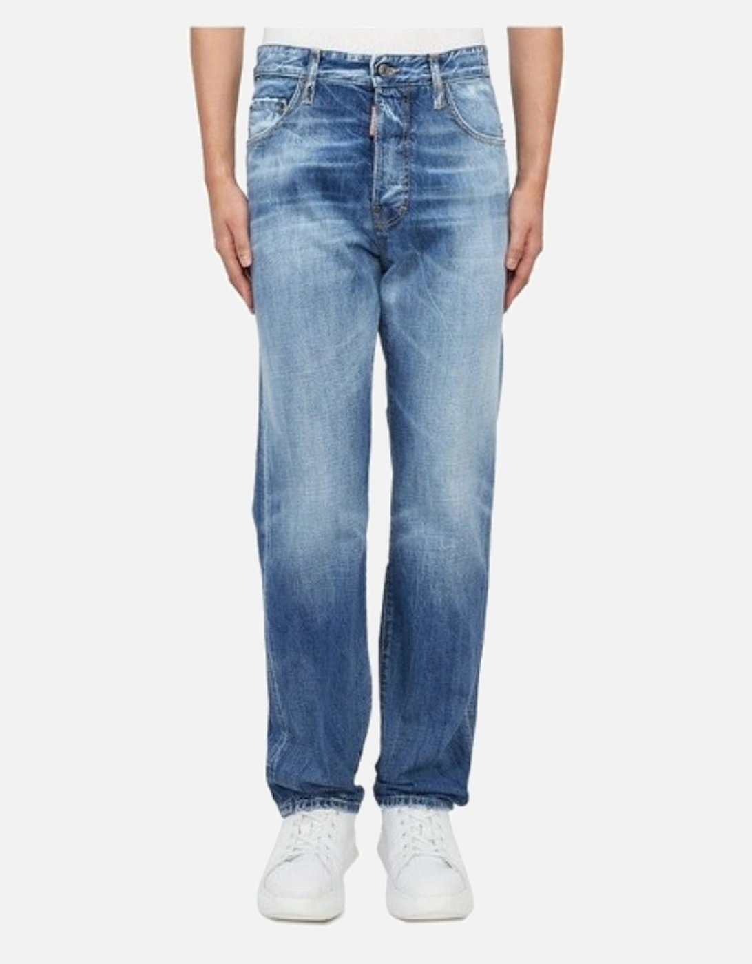 Navy Blue Cool Guy Jeans