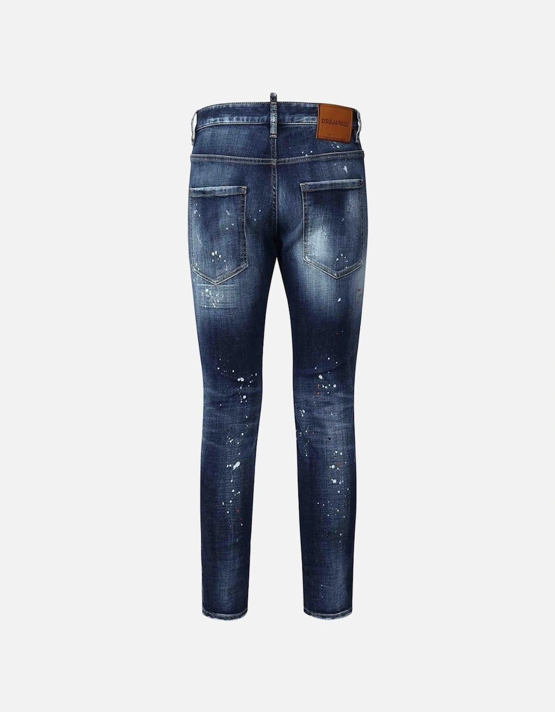 Medium Easy Wash Skater Navy Blue Jeans