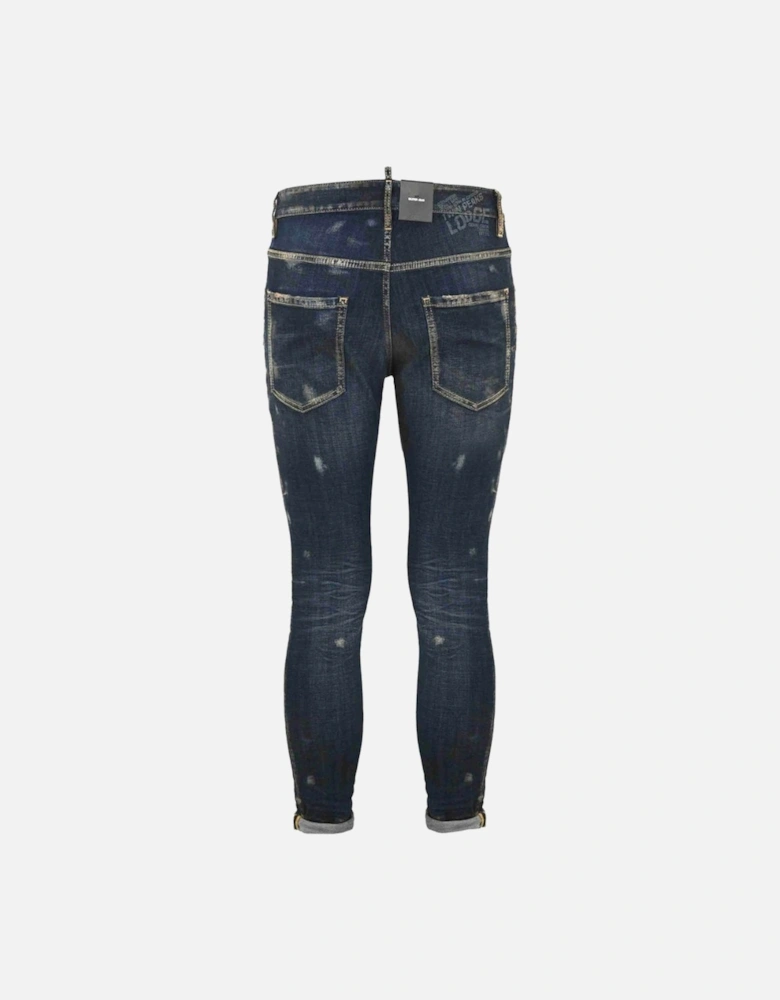 Dark Navy Blue Skater Jeans