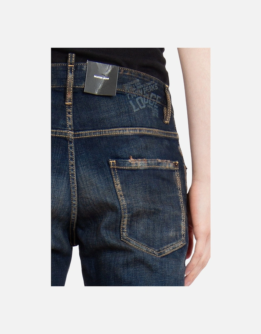 Dark Navy Blue Skater Jeans