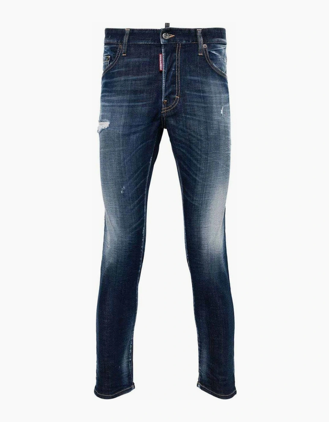 Dsquared2 Men's Navy Dark Blue Skater Fit Jeans  32/36 W36