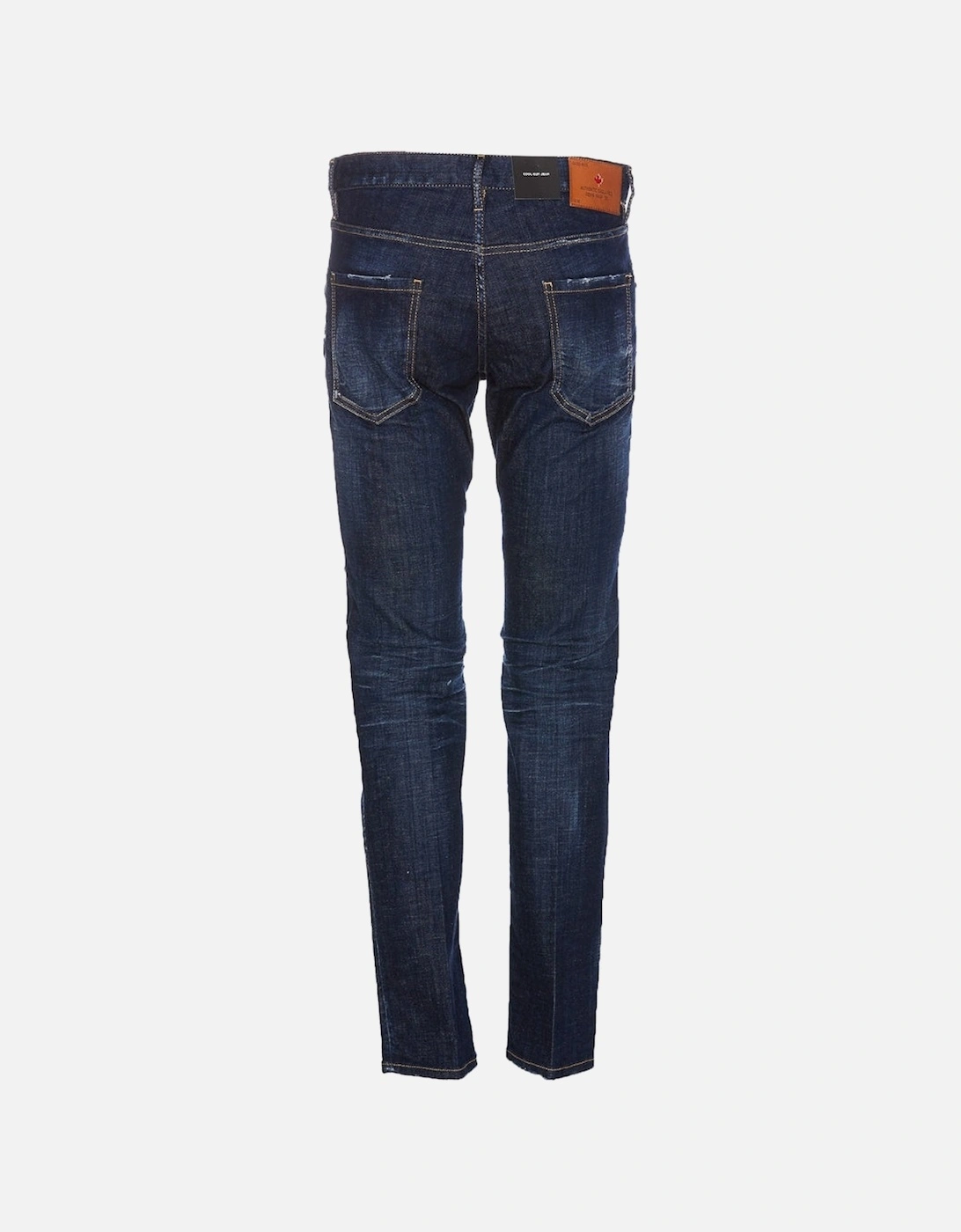 Dark Navy Blue Clean Wash Cool Guy Jeans