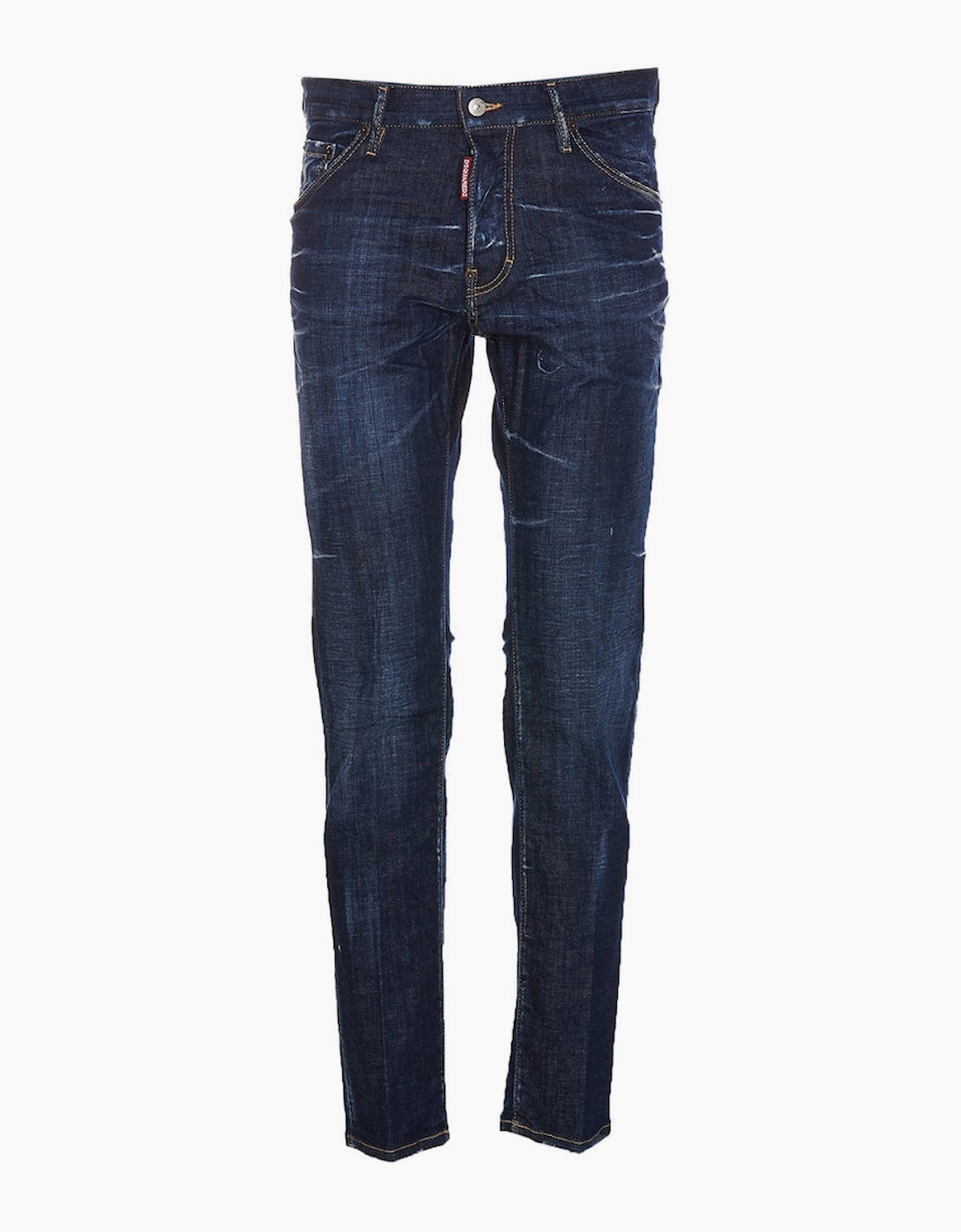 Dsquared2 Men's Navy Dark Blue Clean Wash Cool Guy Jeans  32/38 W38