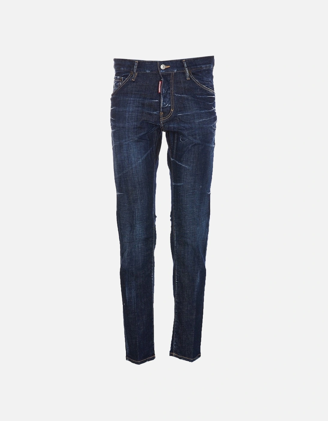 Dark Navy Blue Clean Wash Cool Guy Jeans, 9 of 8