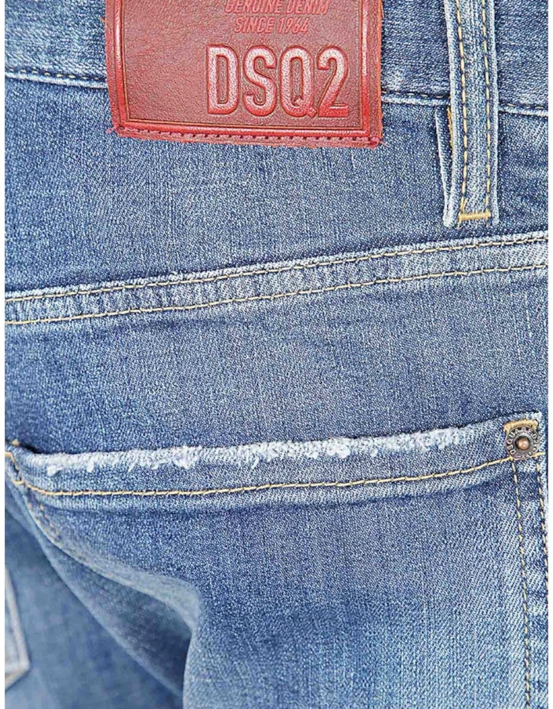 Navy Blue Sexy Twist Jeans