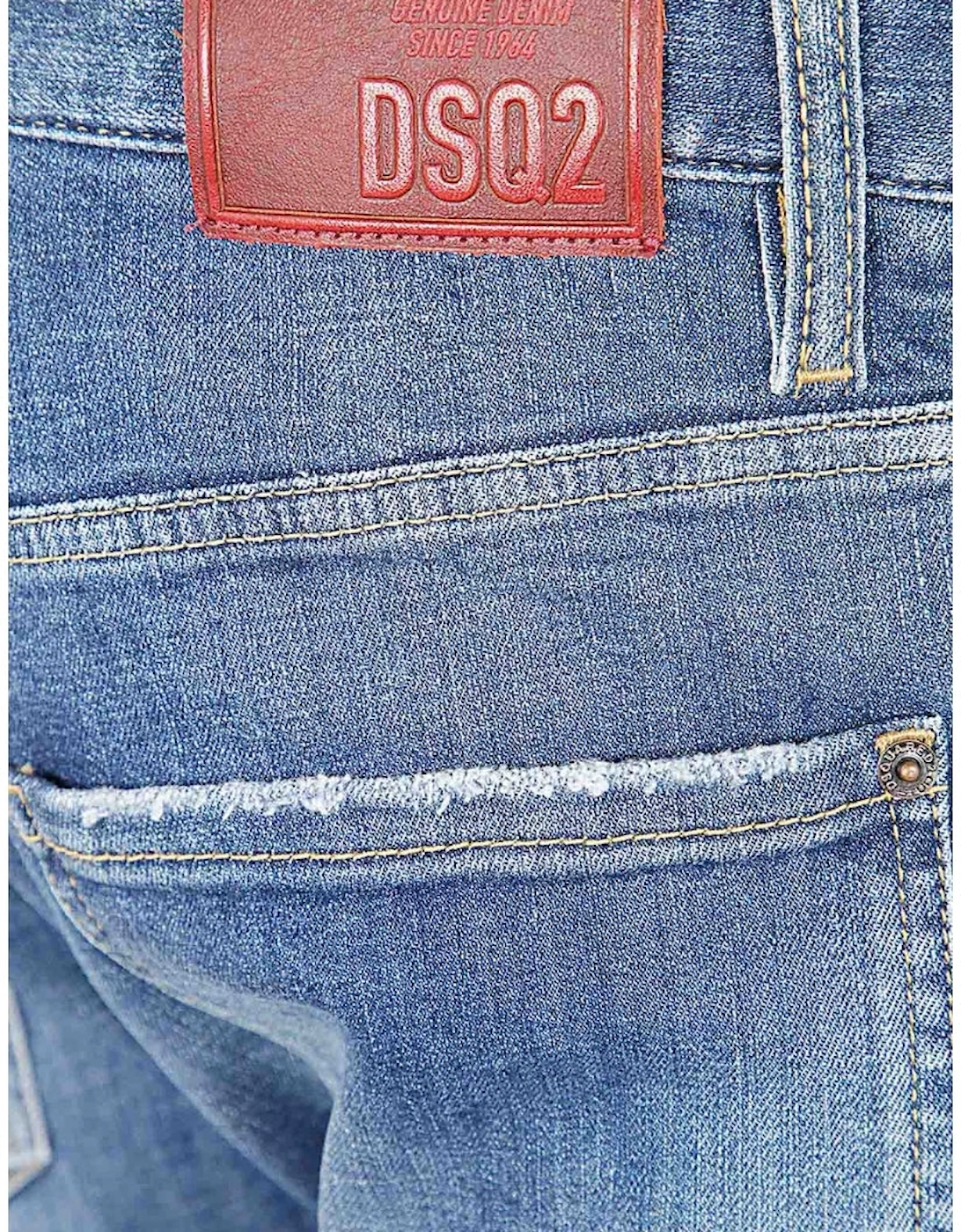 Navy Blue Sexy Twist Jeans