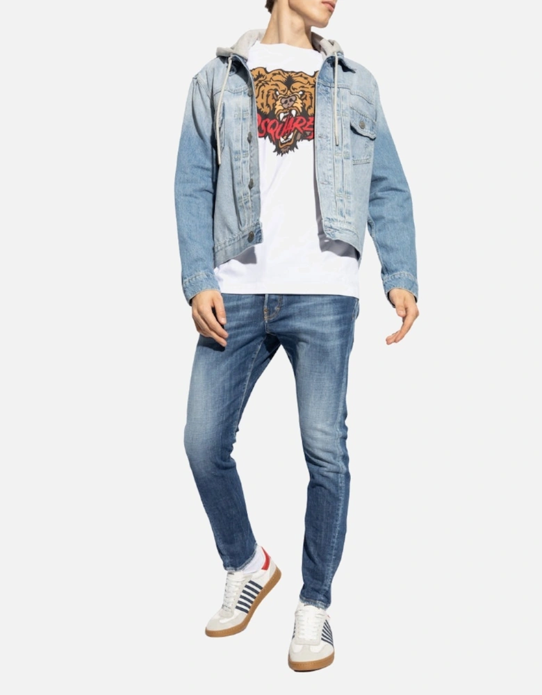 Navy Blue Sexy Twist Jeans