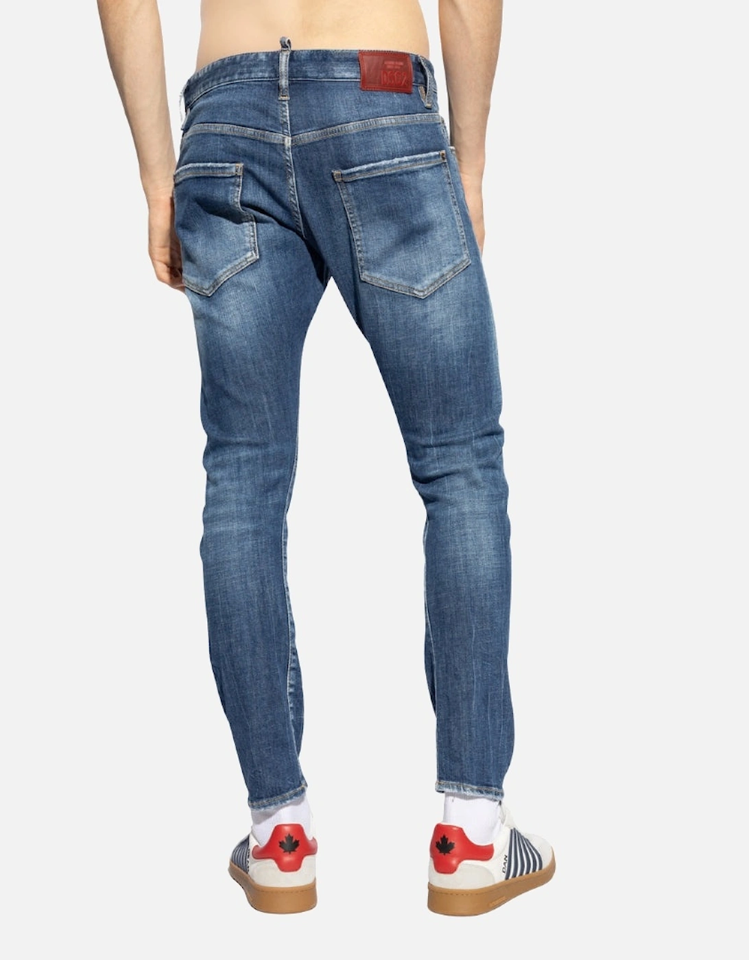 Navy Blue Sexy Twist Jeans