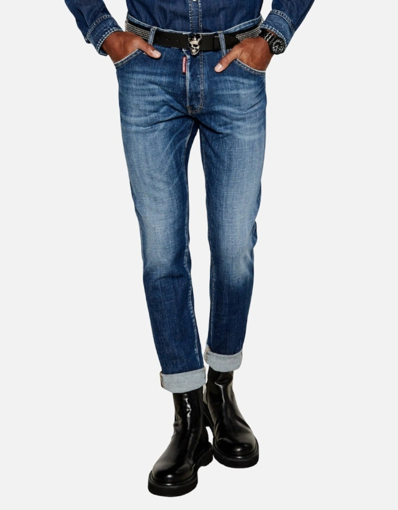 Navy Blue Cool Guy Jeans