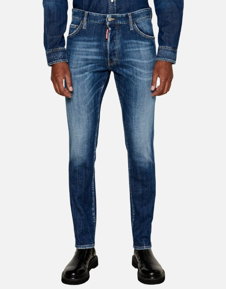 Navy Blue Cool Guy Jeans