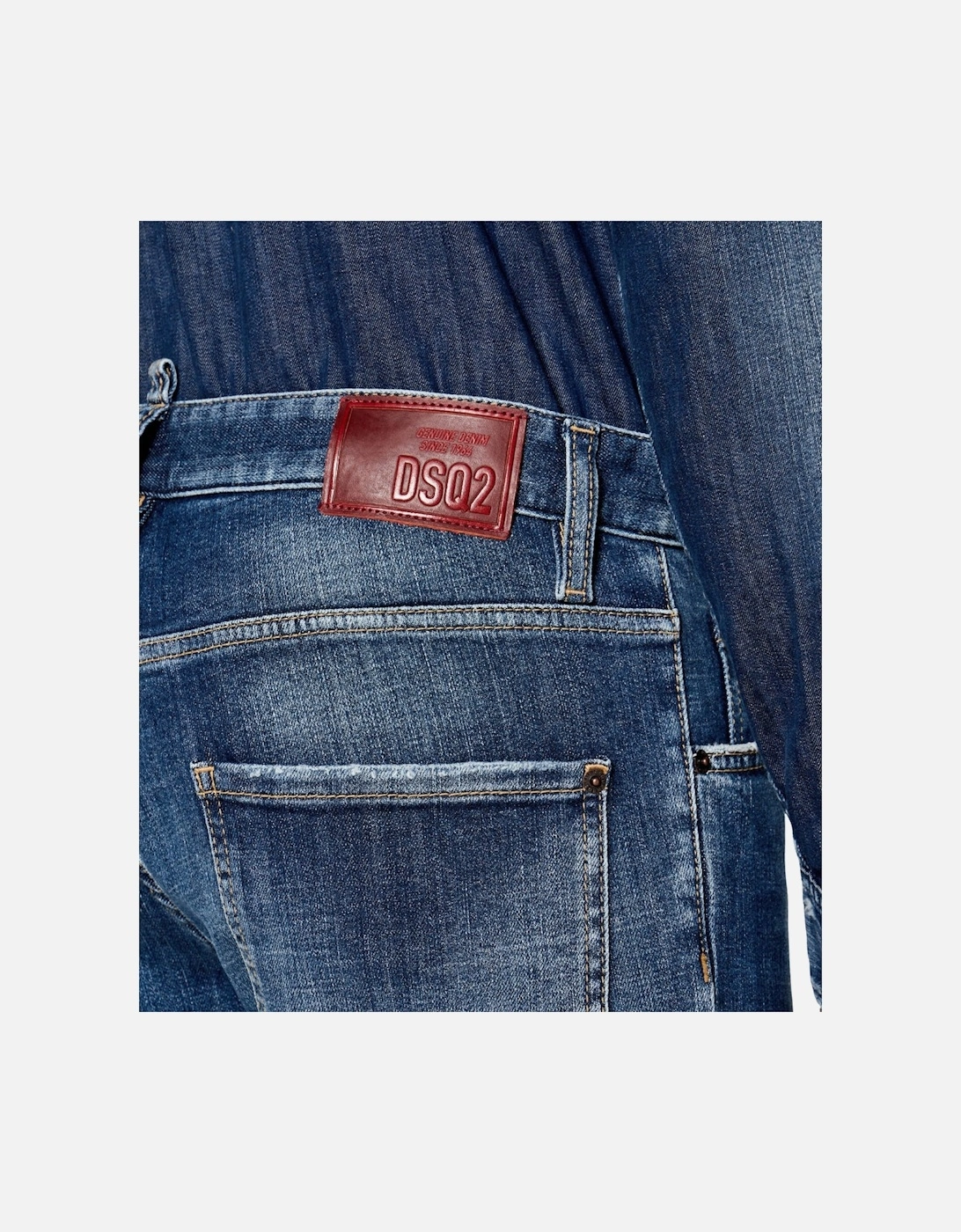 Navy Blue Cool Guy Jeans